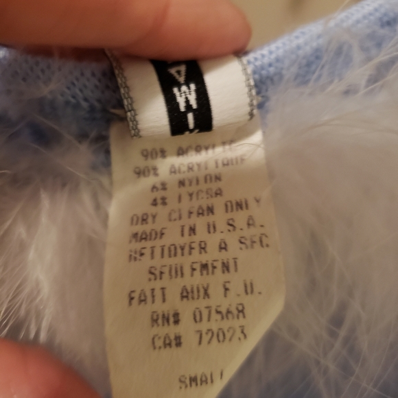 Fun faux fur tank top - Picture 4 of 6